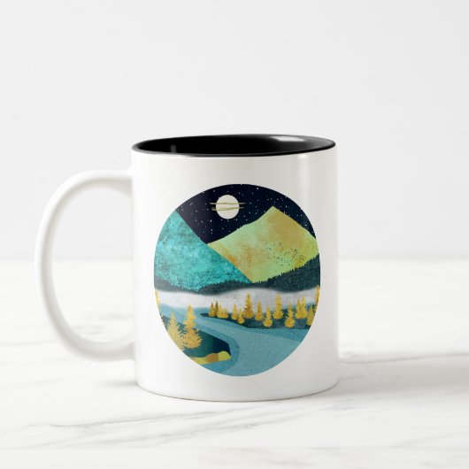 Golden Tweekleurige Koffiemok (Links)