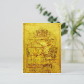 Golden Tweets Briefkaart (Staand voorkant)