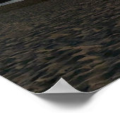 Golden Twilight Hour Sunset - Venice Beach, Califo Poster (Hoek)