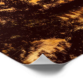 Golden Twilight Sunset Poster (Hoek)