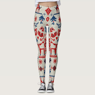 Golden twist leggings