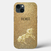 Golden unicorn Case-Mate iPhone case (Achterkant)