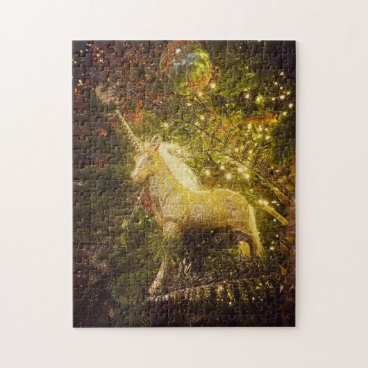 Golden Unicorn Legpuzzel (Verticaal)