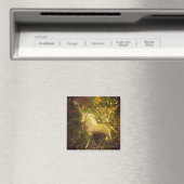 Golden Unicorn Magneet (Insitu (Vaatwasser))