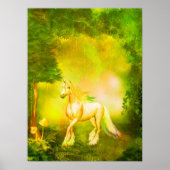 Golden Unicorn Poster (Voorkant)