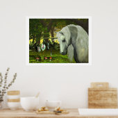 GOLDEN UNICORN PRINT (Keuken)