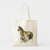 Golden Unicorn & Shy Fairy Bag Tote Bag (Voorkant)