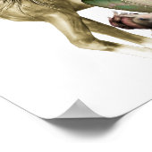 Golden Unicorn & Shy Fairy Print (Hoek)