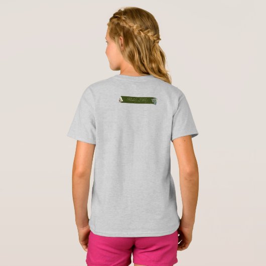 Golden Unicorn & Shy Fairy Shirt (Achterkant volledig)