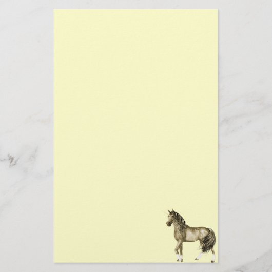 Golden Unicorn Stationery Briefpapier (Voorkant)
