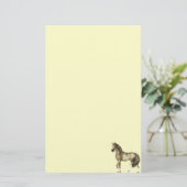 Golden Unicorn Stationery Briefpapier (Staand voorkant)