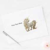 Golden Unicorn Sticker (Envelop)