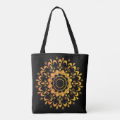 Golden Unique Mandala Design-95747 Tote Bag (Achterkant)