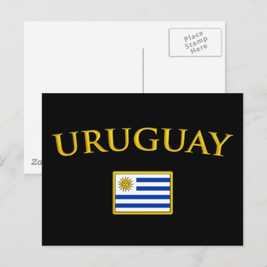 Golden Uruguay Briefkaart (Voorkant / Achterkant)