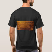 Golden US Twenty Dollar Bill T-shirt (Achterkant)