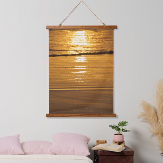 Golden uur hangend wandkleed (Slaapkamer)