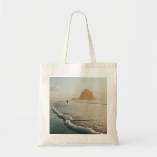 Golden uur in Cannon Beach Tote Bag (Voorkant)