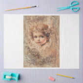 Golden Valentijn Angel Tissuepapier (Craft)