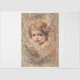 Golden Valentijn Angel Tissuepapier