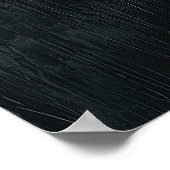 Golden Valley zonsondergang in monochroom geel Poster (Hoek)