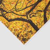 Golden veins in het najaar tissuepapier (Detail)