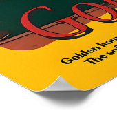 Golden Vibes Sunset Art Print Atmospheric (Hoek)