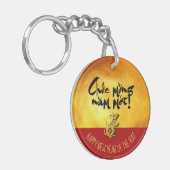 Golden Vietnamees Rat Year-gepersonaliseerde ARK Sleutelhanger (Voorkant Links)