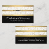 Golden Vines Luxe Classic Visitekaartje (Voorkant / Achterkant)