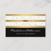 Golden Vines Luxe Classic Visitekaartje (Voorkant)