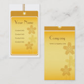 Golden Visitekaartje (Voorkant / Achterkant)