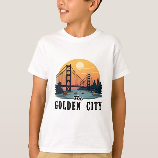 Golden Vista T-shirt (Voorkant)