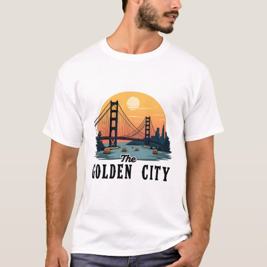 Golden Vista T-shirt (Voorkant)