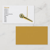 ♫ Golden Vocals ♫ Visitekaartje (Voorkant / Achterkant)