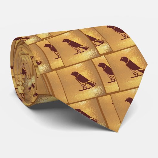 GOLDEN VOGELS VAN PREY Eagle falcon hawk Stropdas (Opgerold)