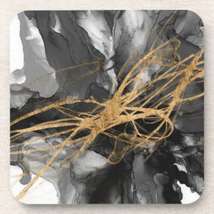 Golden Vortex I Bier Onderzetter