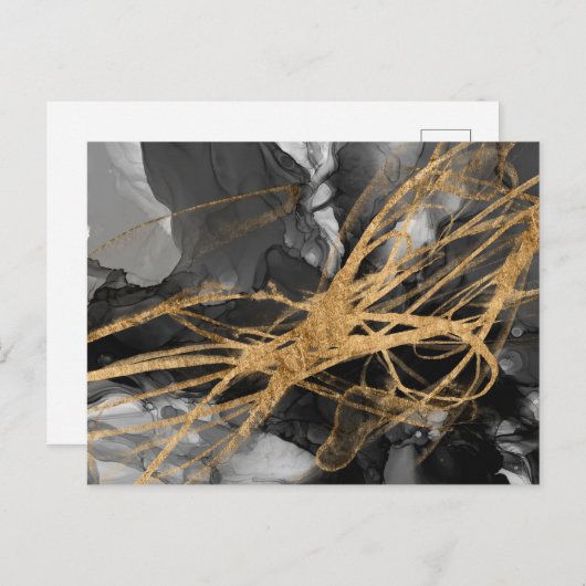 Golden Vortex I Briefkaart (Voorkant / Achterkant)