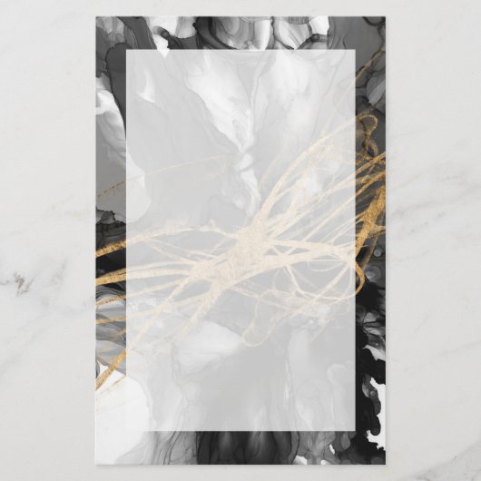 Golden Vortex I Briefpapier (Voorkant)