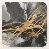 Golden Vortex I Kartonnen Onderzetters (Voorkant)