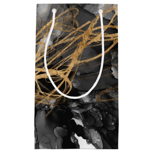 Golden Vortex I Klein Cadeauzakje (Voorkant)