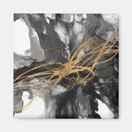 Golden Vortex I Magneet (Voorkant)