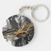 Golden Vortex I Sleutelhanger (Achterkant)