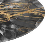 Golden Vortex I Snijplank (Hoek)