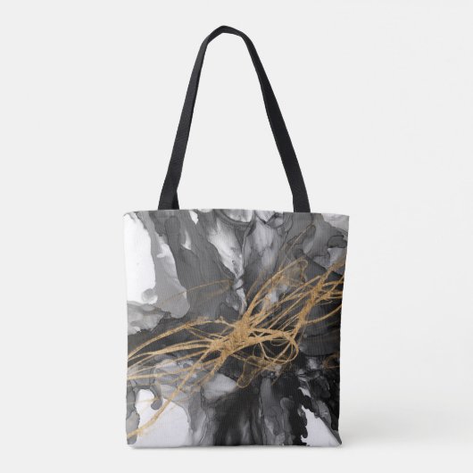 Golden Vortex I Tote Bag (Achterkant)