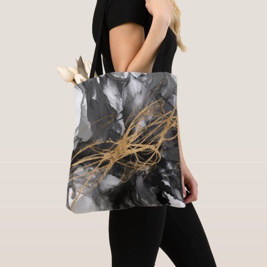 Golden Vortex I Tote Bag (Dichtbij)