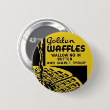 Golden Waffles Wallow in Butter