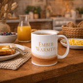 Golden Warmth Swoosh Classic Mug, 11 oz Koffiemok