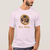 Golden Warrier Angel Wings Roze T-shirt (Voorkant)