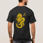 Golden Warrior Dragon – 武の魂 (Bu no Tamashii)  (“So T-shirt (Achterkant)