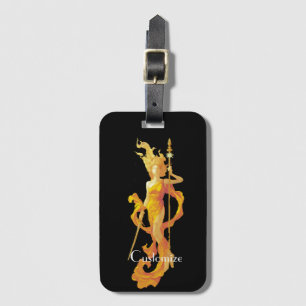 Golden Warrior Goddess Thunder_Cove Bagagelabel