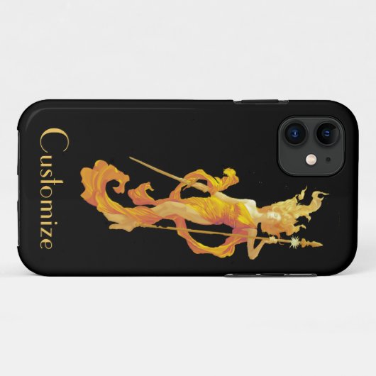 Golden Warrior Goddess Thunder_Cove Case-Mate iPhone Case (Achterkant (horizontaal))